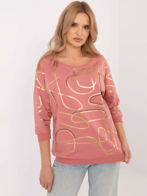 Bluzka CLM-BZ-1257.71 ciemny różowy XL Bluzka CLM-BZ-1257.71 ciemny różowy XL