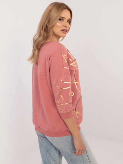 Bluzka CLM-BZ-1257.71 ciemny różowy XL Bluzka CLM-BZ-1257.71 ciemny różowy XL