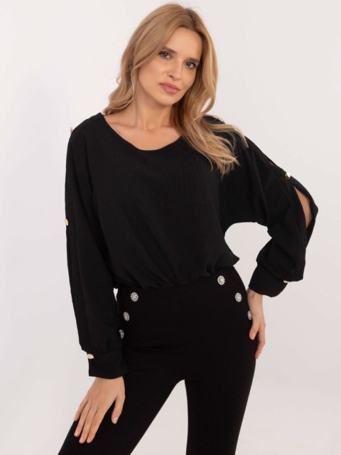 Bluzka MI-BZ-98684.89 czarny Bluzka MI-BZ-98684.89 czarny