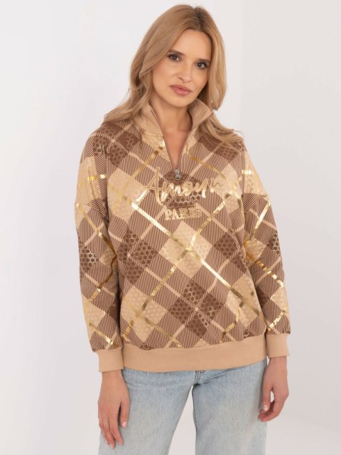 Bluza CLM-BL-1259.59 camelowy L Bluza CLM-BL-1259.59 camelowy L