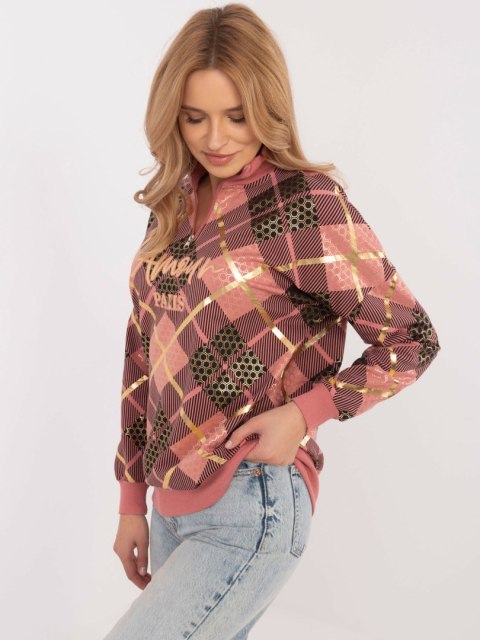 Bluza CLM-BL-1259.59 ciemny różowy M Bluza CLM-BL-1259.59 ciemny różowy M