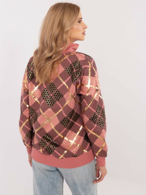 Bluza CLM-BL-1259.59 ciemny różowy M Bluza CLM-BL-1259.59 ciemny różowy M