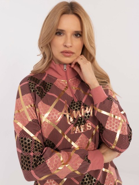 Bluza CLM-BL-1259.59 ciemny różowy M Bluza CLM-BL-1259.59 ciemny różowy M