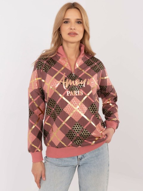 Bluza CLM-BL-1259.59 ciemny różowy M Bluza CLM-BL-1259.59 ciemny różowy M