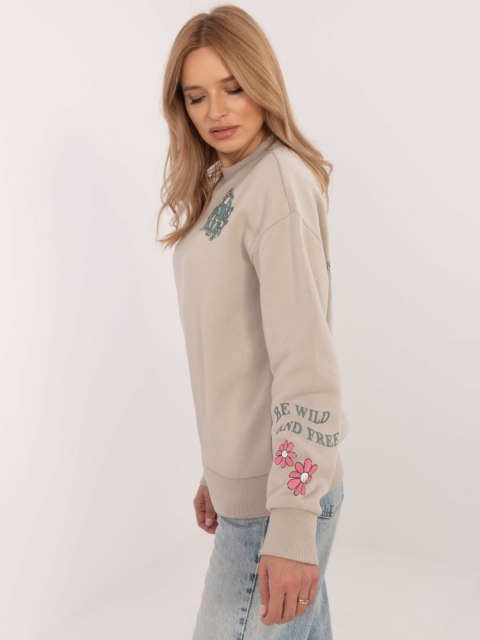Bluza D10600T02568G beżowy M Bluza D10600T02568G beżowy M
