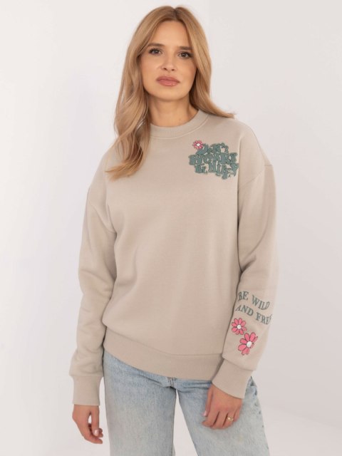 Bluza D10600T02568G beżowy M Bluza D10600T02568G beżowy M
