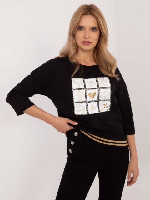 Bluzka CLM-BZ-1268.67 czarny XL Bluzka CLM-BZ-1268.67 czarny XL