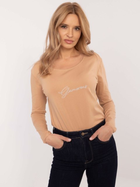 Bluzka CLM-BZ-1157.13X camelowy S Bluzka CLM-BZ-1157.13X camelowy S