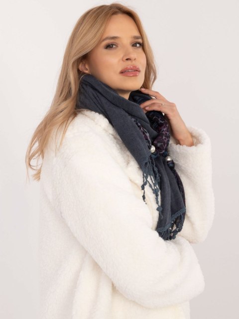 Szalik AT-SZ-0247.83P ciemny niebieski