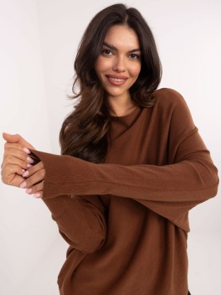 Sweter DHJ-SW-8862.91 brązowy