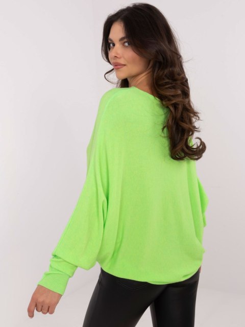 Sweter DHJ-SW-8862.91 fluo zielony
