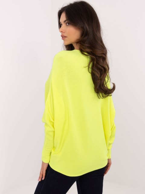 Sweter DHJ-SW-8862.91 fluo żółty Sweter DHJ-SW-8862.91 fluo żółty