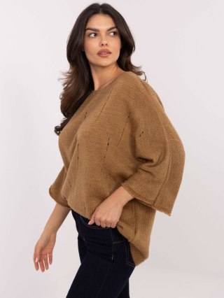 Sweter DHJ-SW-9314.04P camelowy