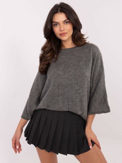 Sweter DHJ-SW-9314.04P ciemny szary