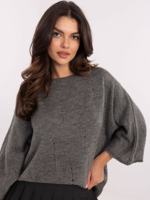 Sweter DHJ-SW-9314.04P ciemny szary