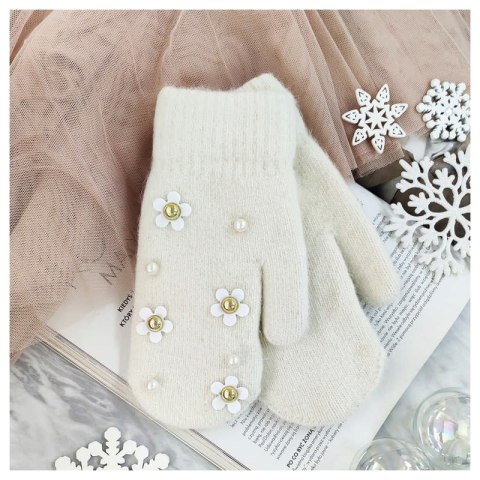 RĘKAWICZKI CUTE KREM REK120 RĘKAWICZKI CUTE KREM REK120