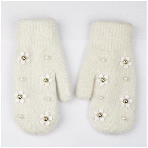 RĘKAWICZKI CUTE KREM REK120 RĘKAWICZKI CUTE KREM REK120