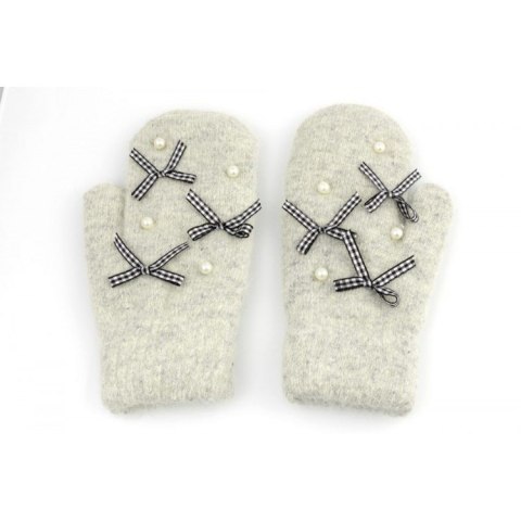 Rękawiczki CUTE szare REK104 Rękawiczki CUTE szare REK104