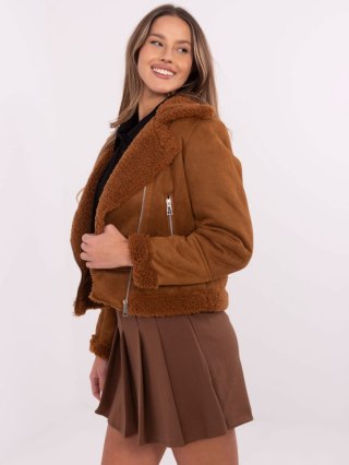 Kurtka MI-KR-21848.71 jasny brązowy S