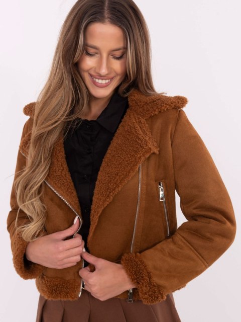 Kurtka MI-KR-21848.71 jasny brązowy S