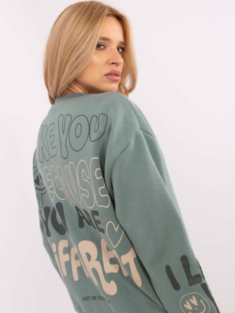 Bluza D10600T02695A pistacjowy L