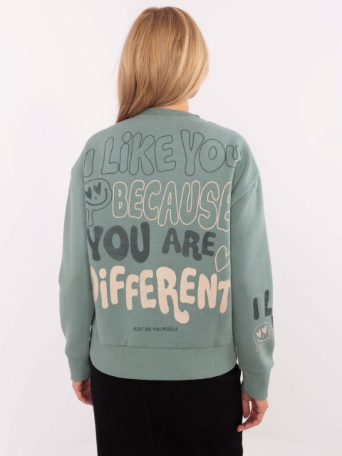 Bluza D10600T02695A pistacjowy M Bluza D10600T02695A pistacjowy M