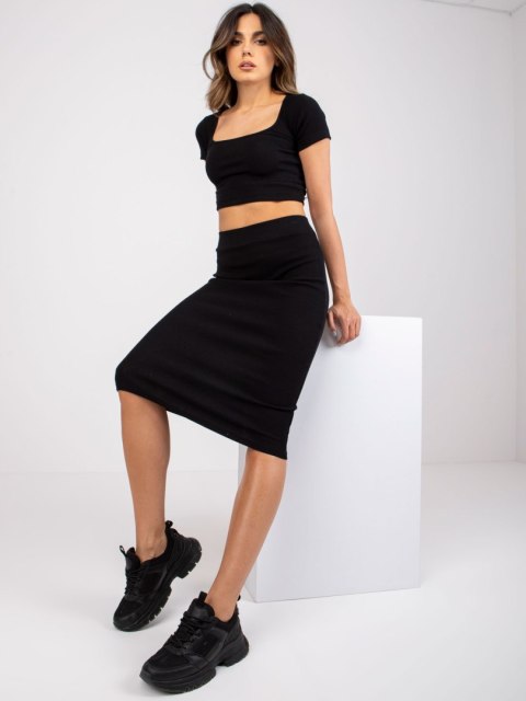 Spódnica RV-SD-R3740.04 czarny S/M