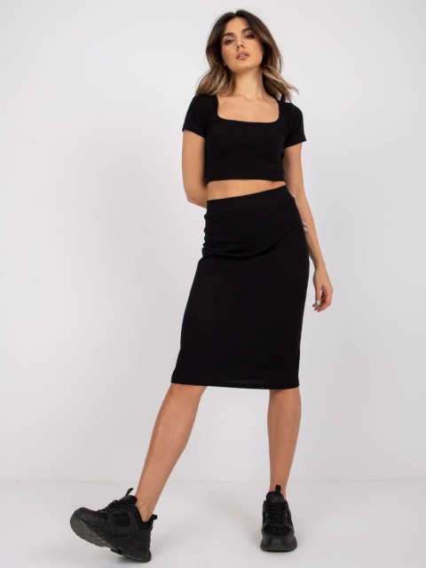 Spódnica RV-SD-R3740.04 czarny S/M