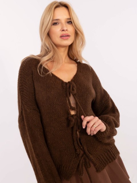 Sweter MI-SW-0412.26 brązowy