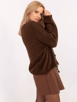 Sweter MI-SW-0412.26 brązowy