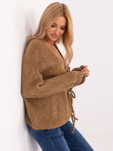 Sweter MI-SW-0412.26 camelowy