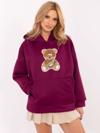 Bluza DHJ-BL-A8695-1.16 fioletowy