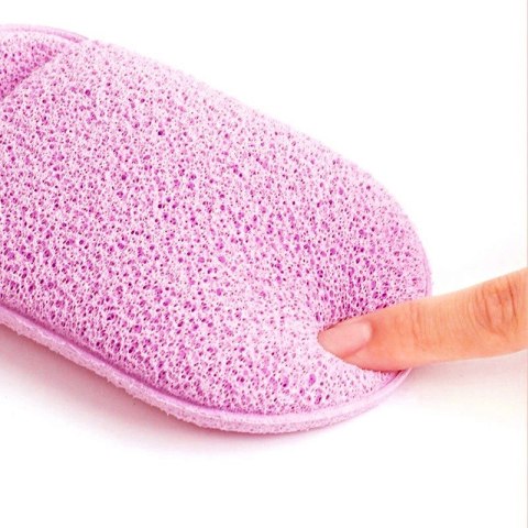Gąbeczka do mycia twarzy na mokro, delikatny peeling 6,5x11cm 2 szt GB19 Gąbeczka do mycia twarzy na mokro, delikatny peeling 6,5x11cm 2 szt GB19