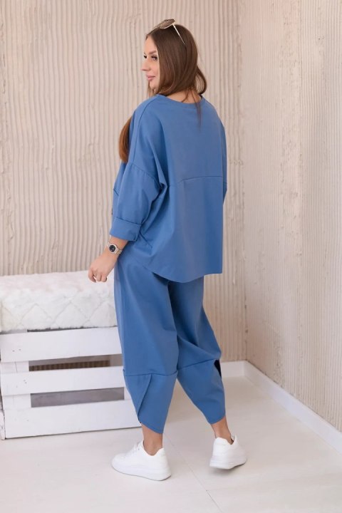 Komplet new punto bluza + spodnie jeansowy Komplet new punto bluza + spodnie jeansowy