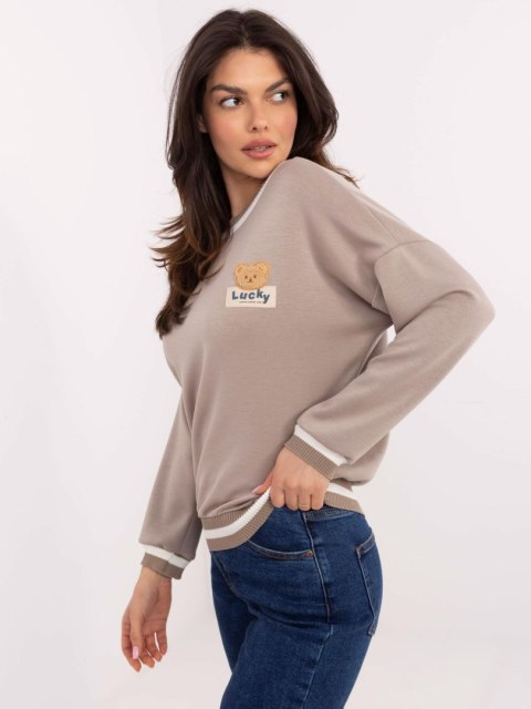 Bluza MI-BL-58323.71P ciemny bezowy