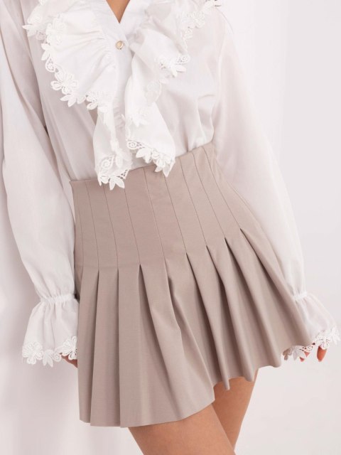 Spódnica DHJ-SD-8792.68 ciemny bezowy S/M