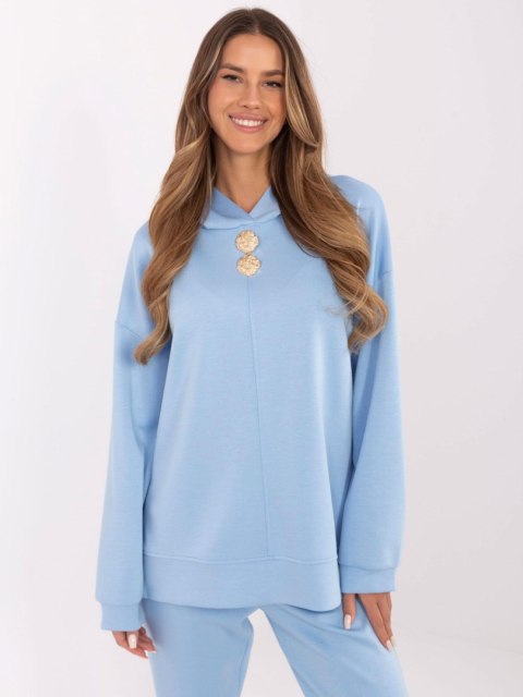 Bluza DHJ-BL-20510.68 jasny niebieski Bluza DHJ-BL-20510.68 jasny niebieski
