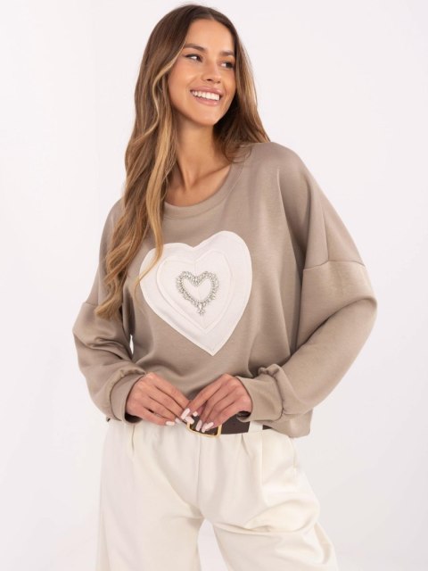 Bluza MI-BL-271594.85 ciemny bezowy
