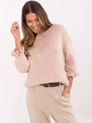 Sweter MI-SW-2912.10X jasny różowy