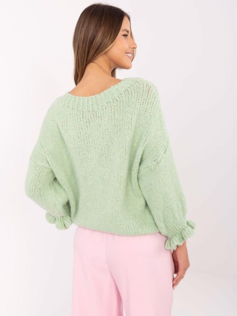 Sweter MI-SW-2912.10X pistacjowy