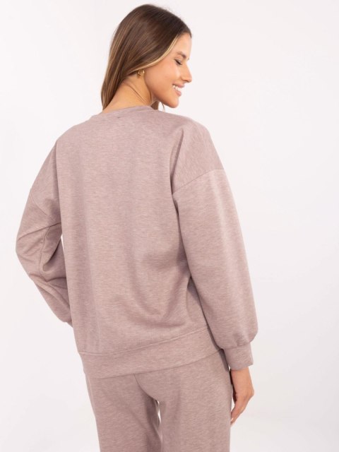 Bluza DHJ-BL-20322.72 ciemny bezowy Bluza DHJ-BL-20322.72 ciemny bezowy