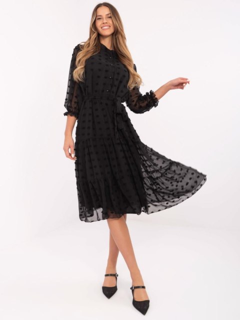 Sukienka LK-SK-509730.08 czarny L/XL Sukienka LK-SK-509730.08 czarny L/XL