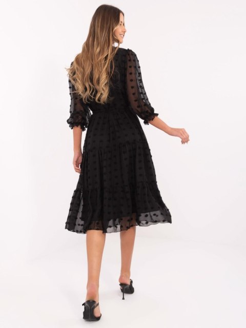 Sukienka LK-SK-509730.08 czarny L/XL Sukienka LK-SK-509730.08 czarny L/XL