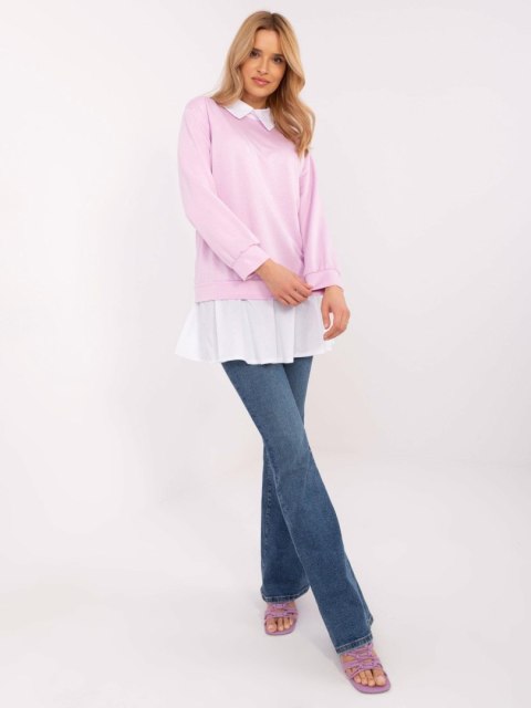 Bluzka MI-BZ-A5997.49 jasny fioletowy Bluzka MI-BZ-A5997.49 jasny fioletowy
