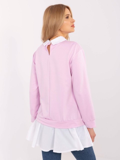 Bluzka MI-BZ-A5997.49 jasny fioletowy Bluzka MI-BZ-A5997.49 jasny fioletowy