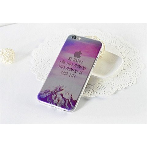 ETUI NA TELEFON IPHONE 5/5S - BE HAPPY FOR THIS MOMENT ETUI16WZ25