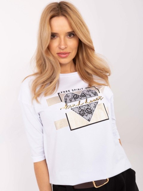 Bluzka CLM-BZ-0012.94 biały M Bluzka CLM-BZ-0012.94 biały M
