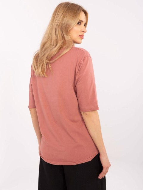 Bluzka CLM-BZ-0119.36 ciemny różowy M