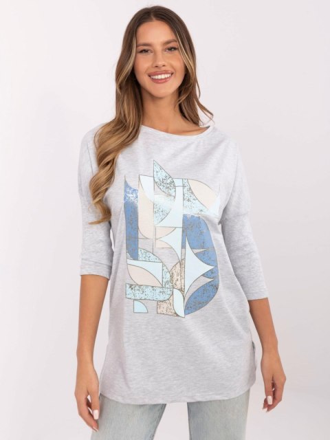 Bluzka CLM-BZ-0043.86 szary XL