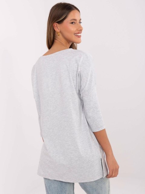 Bluzka CLM-BZ-0043.86 szary XL